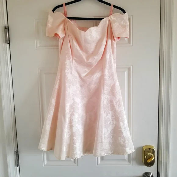 Roberta Bridal | Dresses | Vintage Light Pink Tea Dress | Poshmark Roberta Bridal | Dresses | Vintage Light Pink Tea Dress | Poshmark